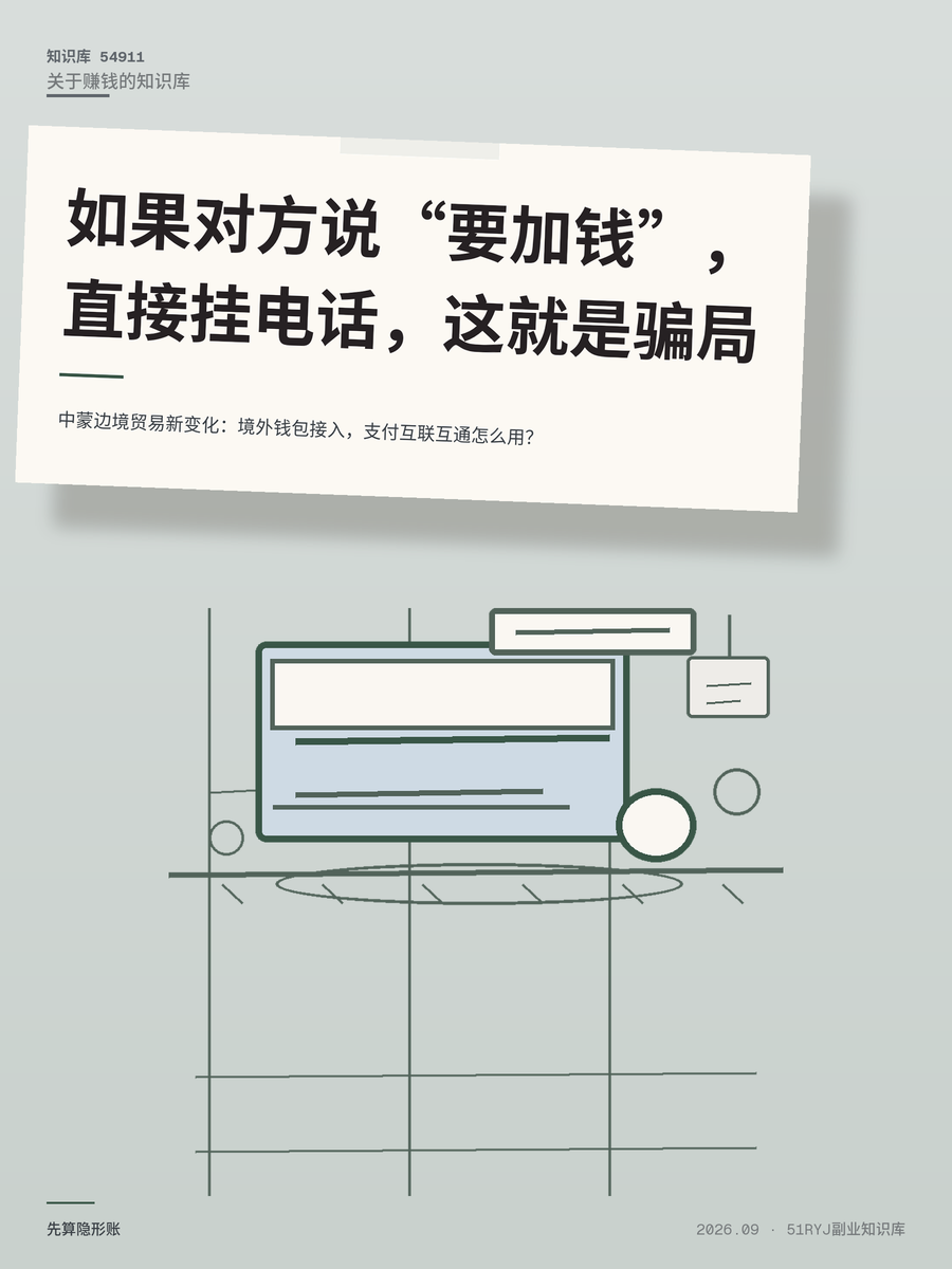 中蒙边境贸易新变化：境外钱包接入，支付互联互通怎么用？