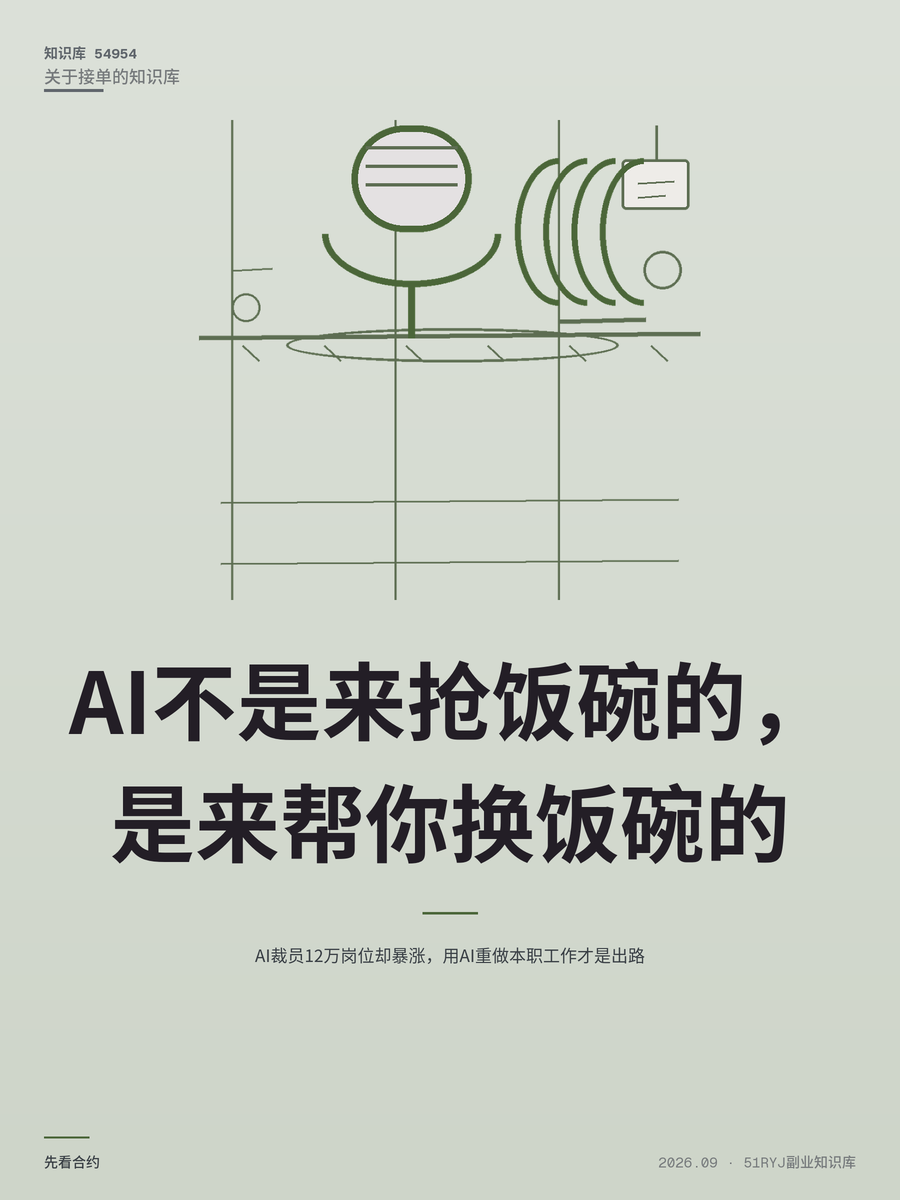 AI裁员12万岗位却暴涨，用AI重做本职工作才是出路
