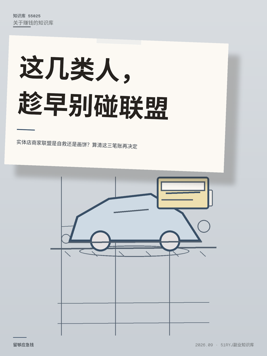 实体店商家联盟是自救还是画饼？算清这三笔账再决定