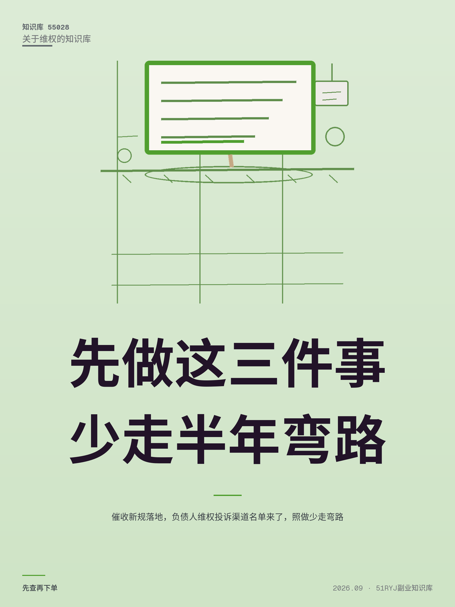 催收新规落地，负债人维权投诉渠道名单来了，照做少走弯路