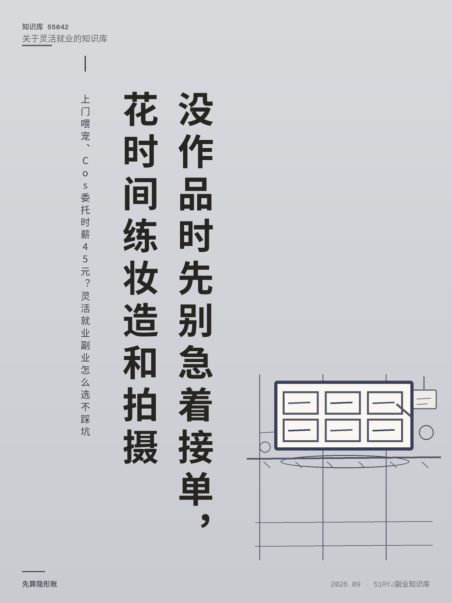上门喂宠、Cos委托时薪45元？灵活就业副业怎么选不踩坑