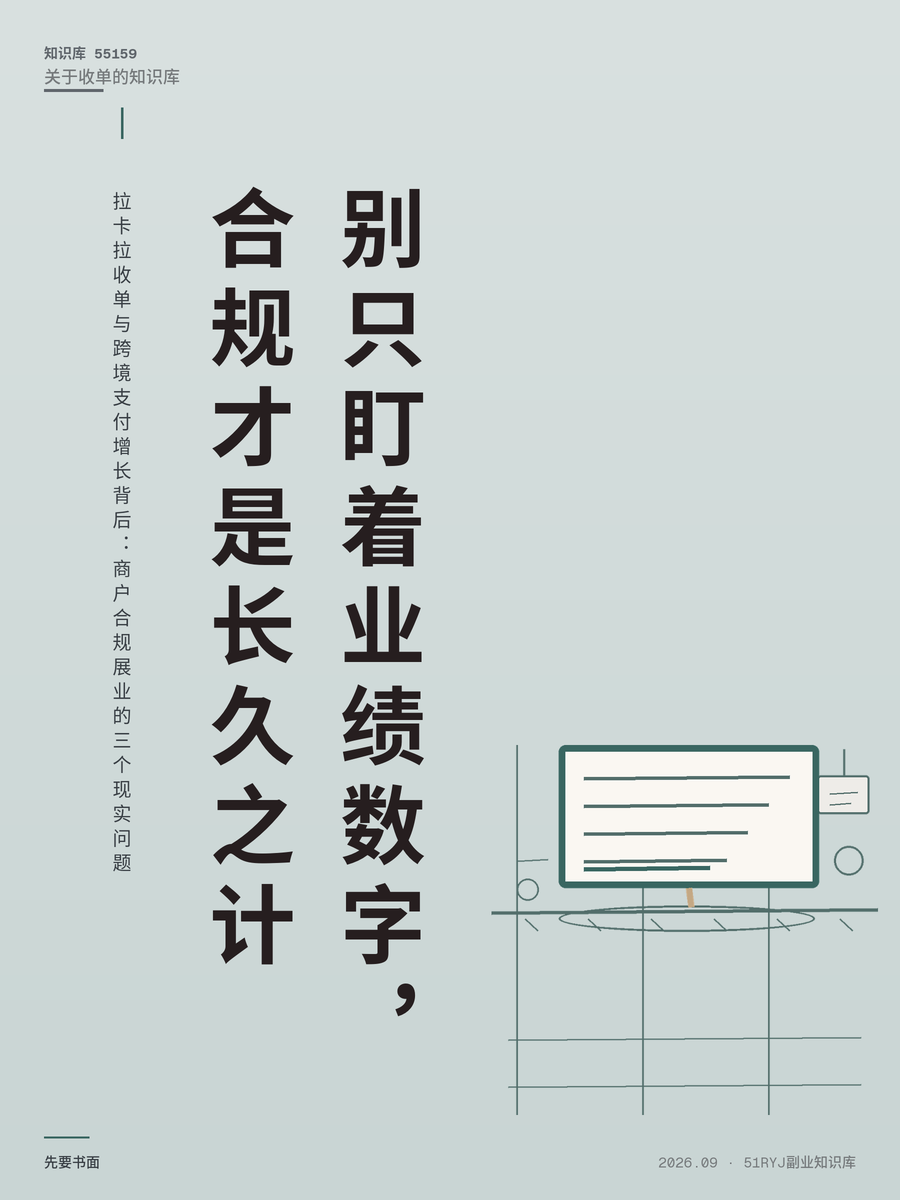 拉卡拉收单与跨境支付增长背后：商户合规展业的三个现实问题