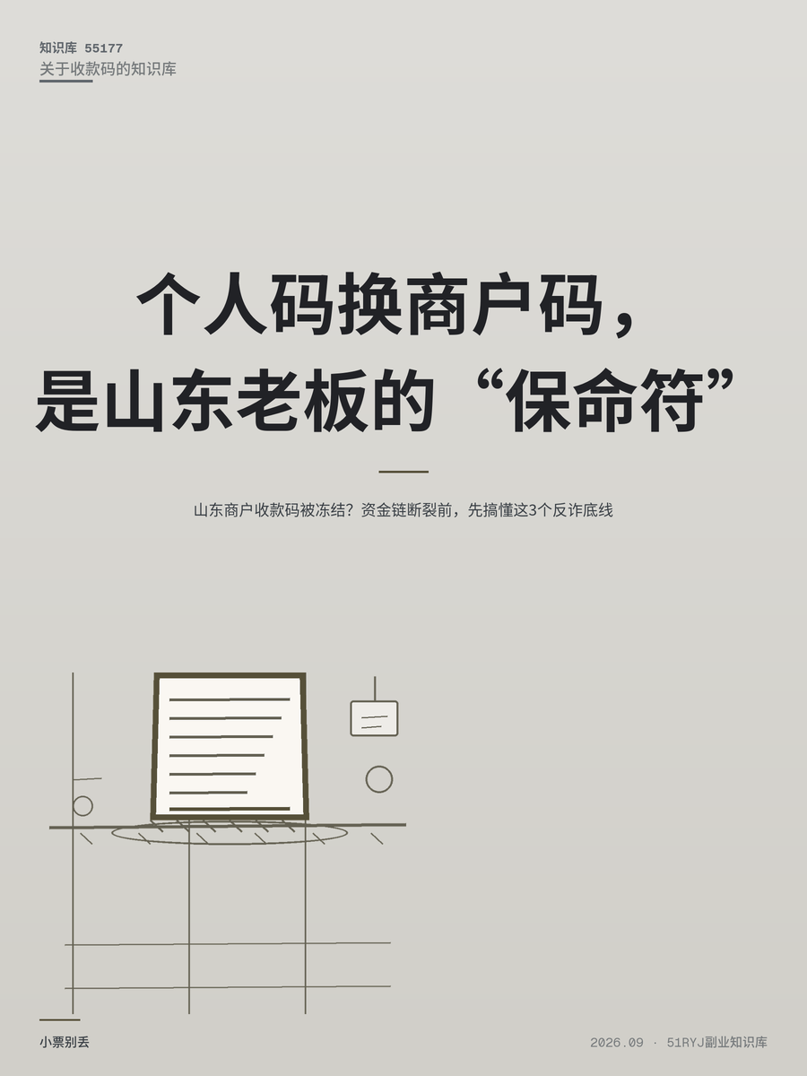 山东商户收款码被冻结？资金链断裂前，先搞懂这3个反诈底线