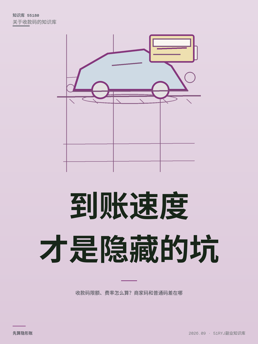收款码限额、费率怎么算？商家码和普通码差在哪