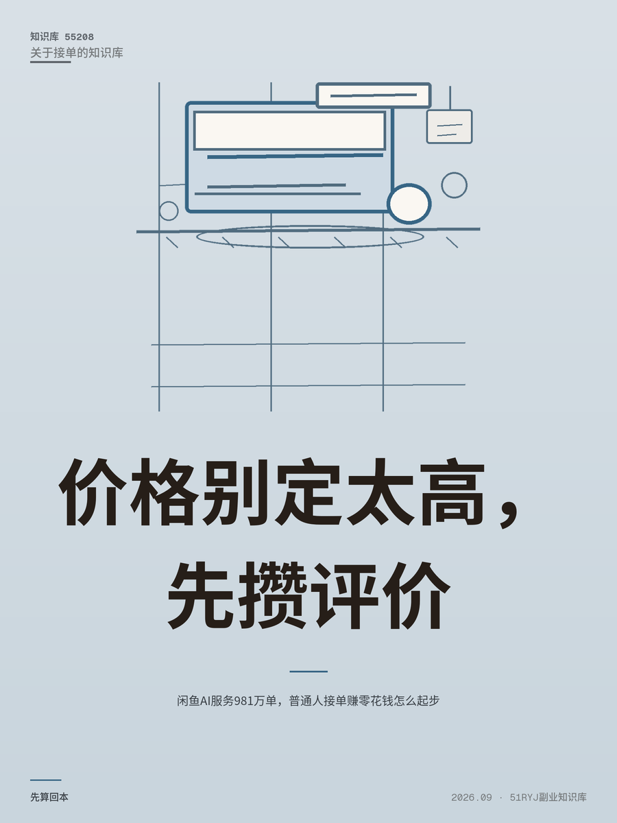 闲鱼AI服务981万单，普通人接单赚零花钱怎么起步