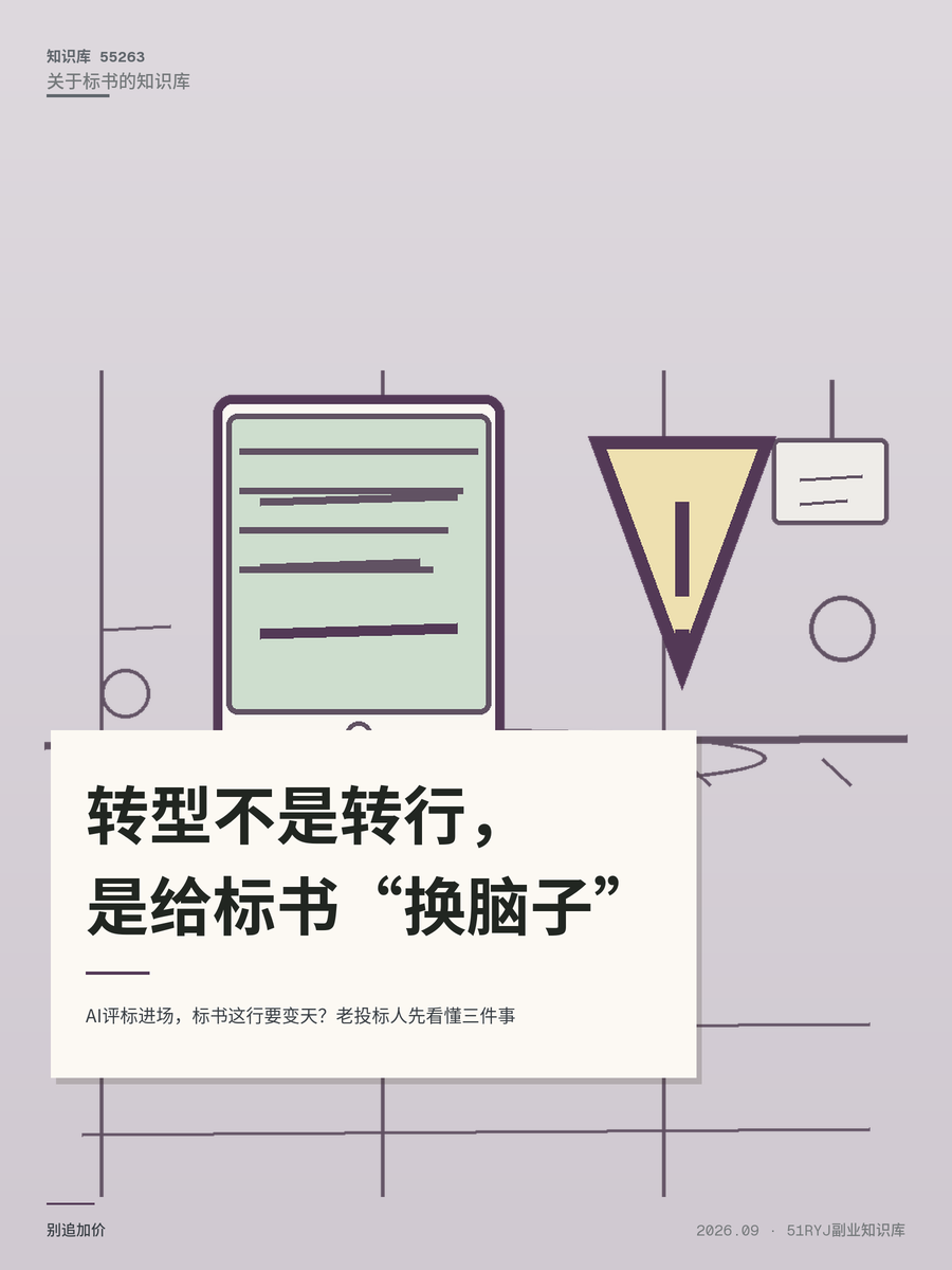 AI评标进场，标书这行要变天？老投标人先看懂三件事