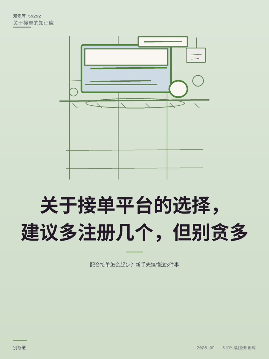 配音接单怎么起步？新手先搞懂这3件事