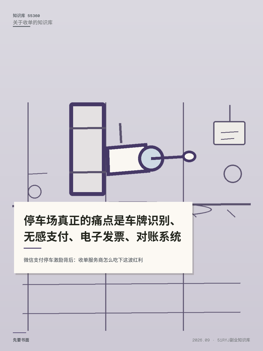 微信支付停车激励背后：收单服务商怎么吃下这波红利