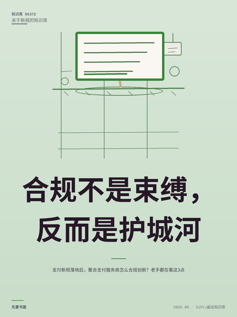 支付新规落地后，聚合支付服务商怎么合规创新？老手都在看这3点