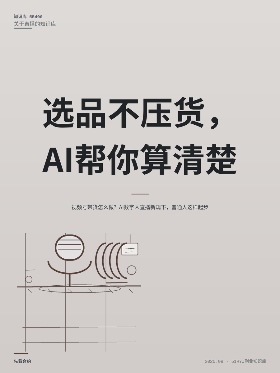 视频号带货怎么做？AI数字人直播新规下，普通人这样起步