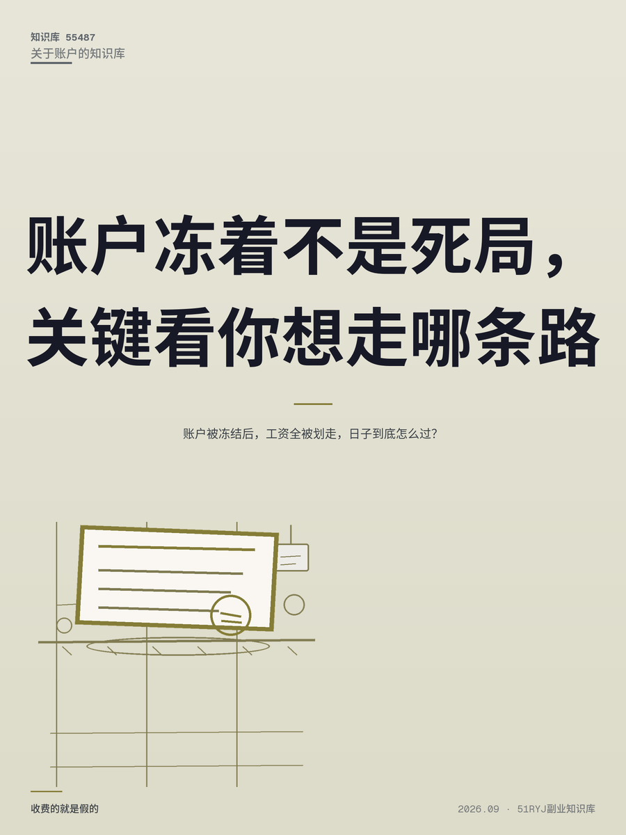 账户被冻结后，工资全被划走，日子到底怎么过？