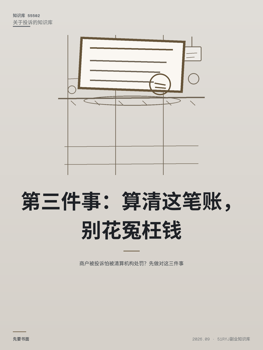 商户被投诉怕被清算机构处罚？先做对这三件事
