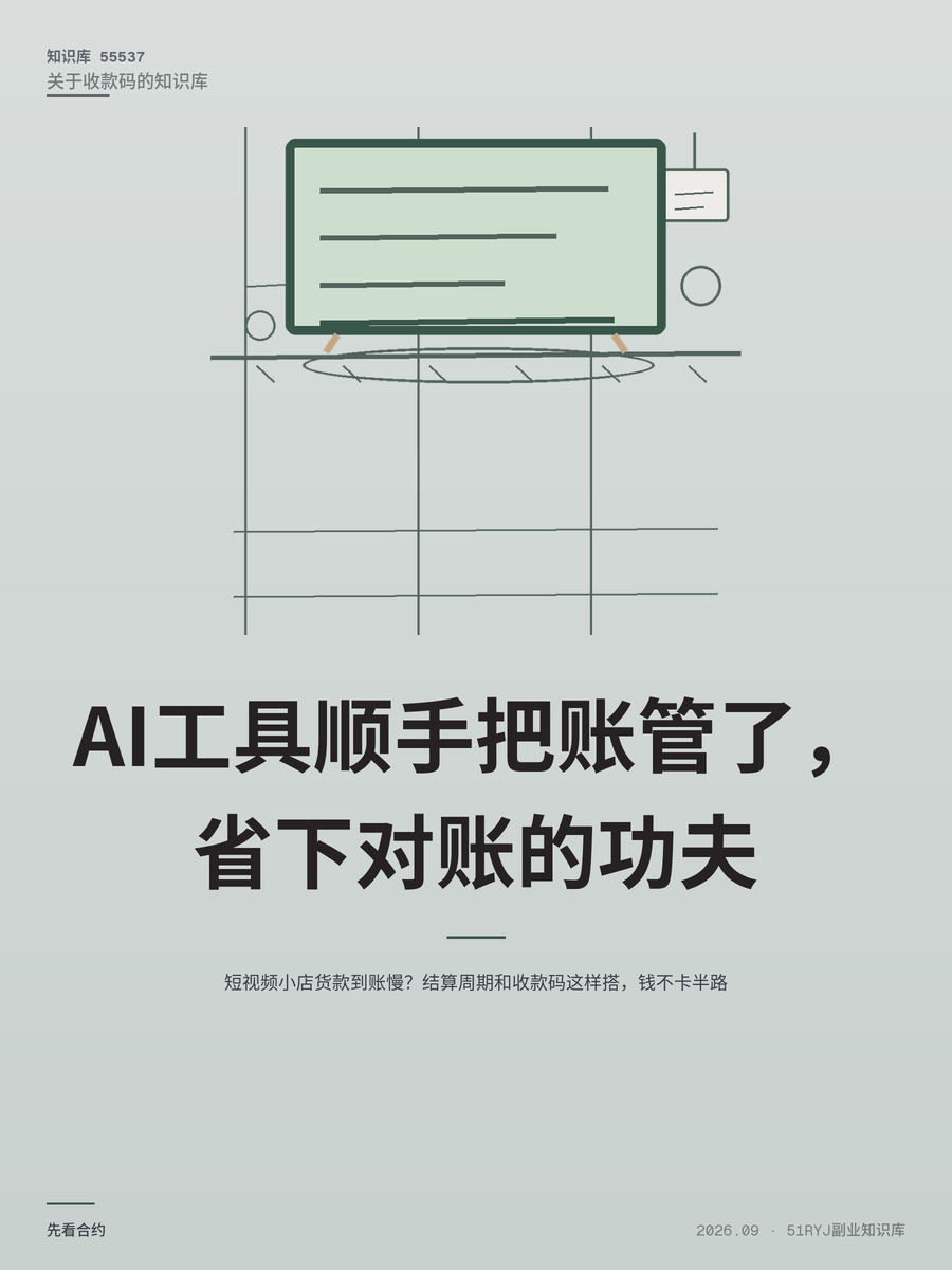 短视频小店货款到账慢？结算周期和收款码这样搭，钱不卡半路