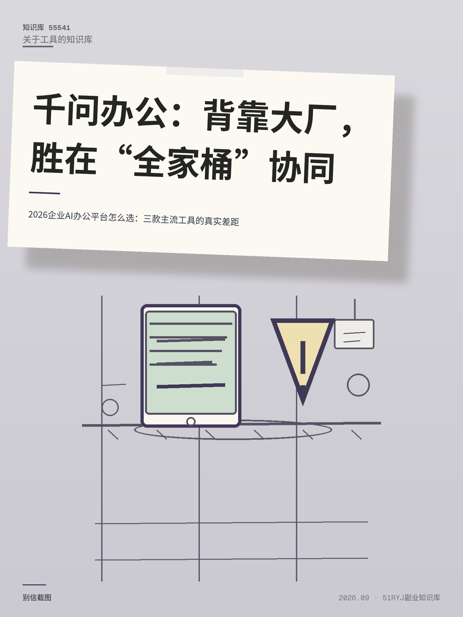 2026企业AI办公平台怎么选：三款主流工具的真实差距