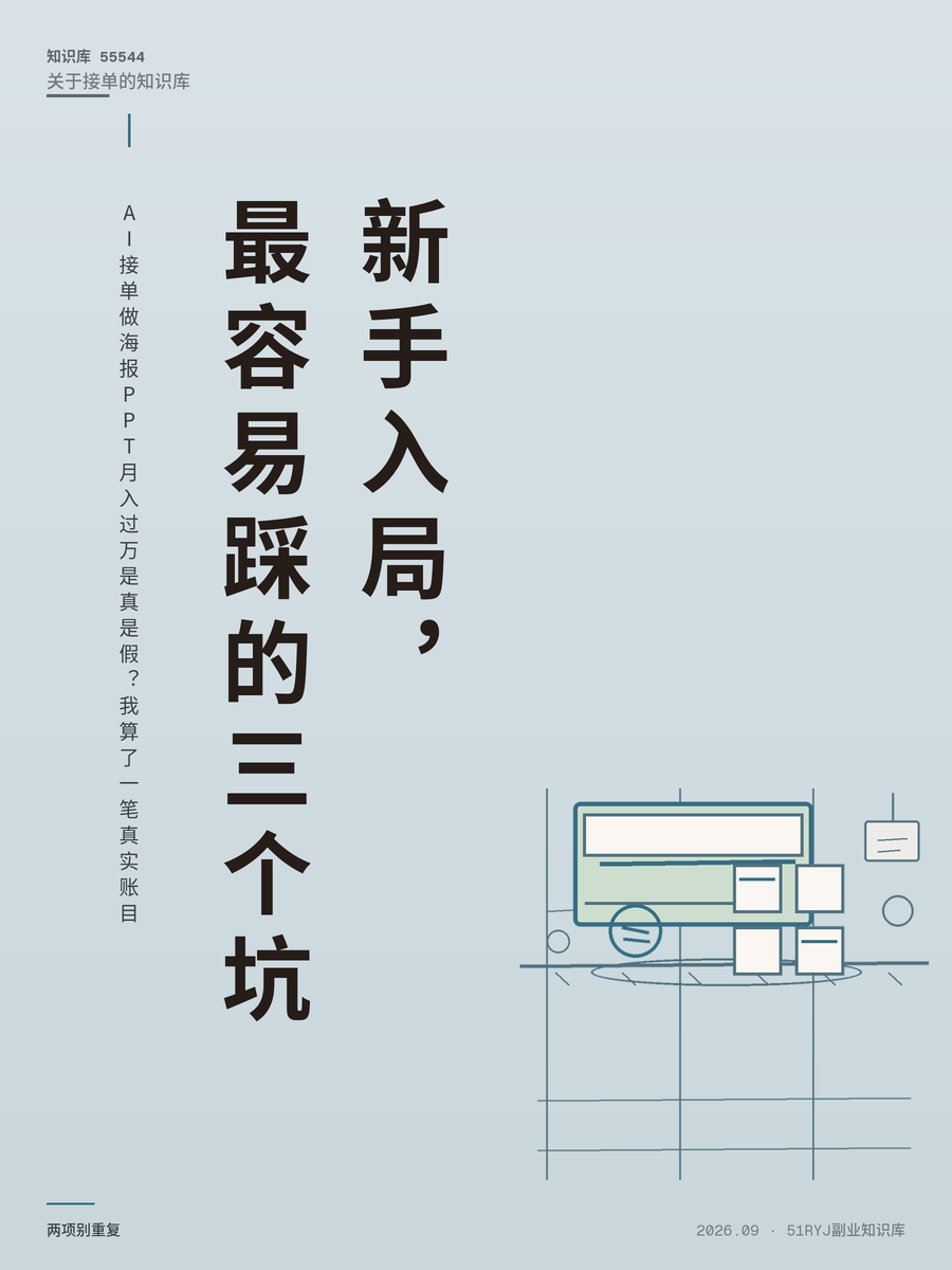 AI接单做海报PPT月入过万是真是假？我算了一笔真实账目
