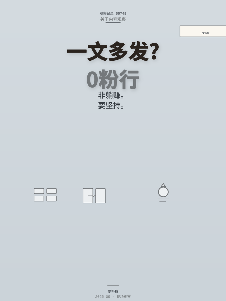 一文多发赚零花？实测8个平台，说点文案大实话