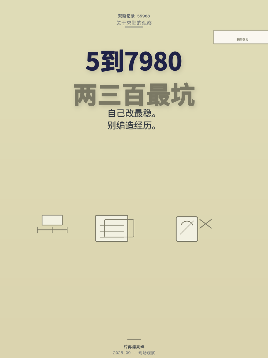 简历优化价格从5块到7980，你花的两三百到底买到了什么