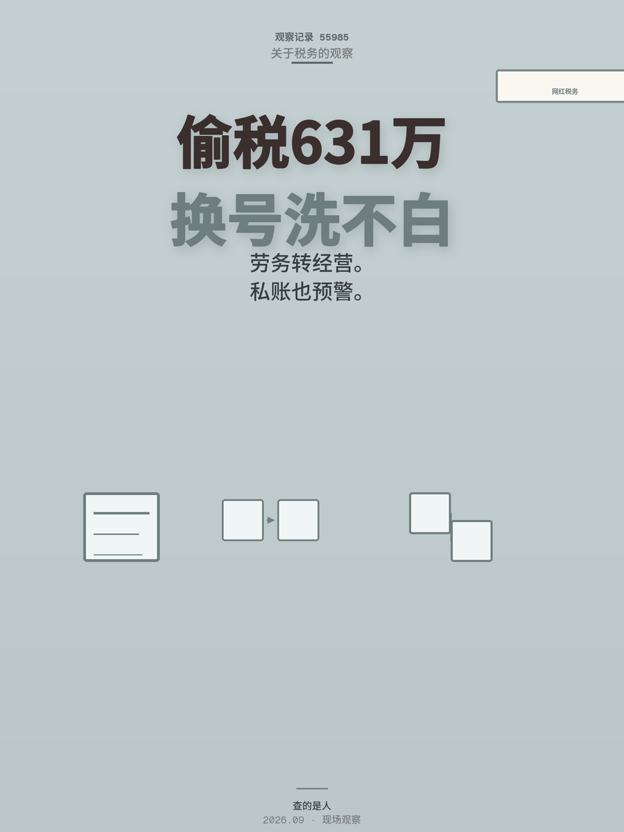 网红偷税被罚631万还能换号复活？你的带货佣金藏着一个大坑