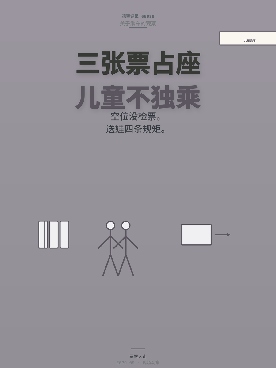 买三张票给娃占座被骂自私？铁路没这项托管，送娃独行前先弄懂这四条