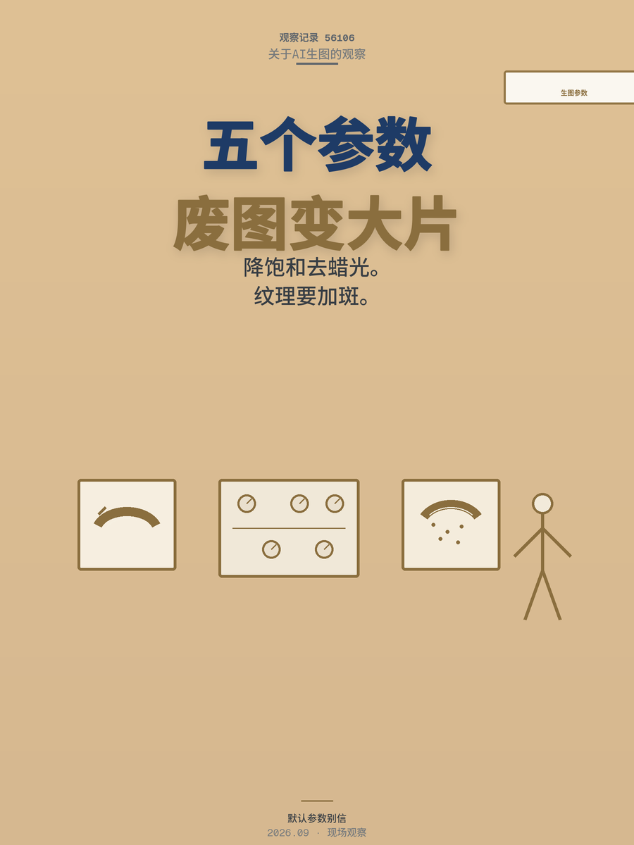艾塔AI画香蕉总翻车？把5个参数调对，废图变大片