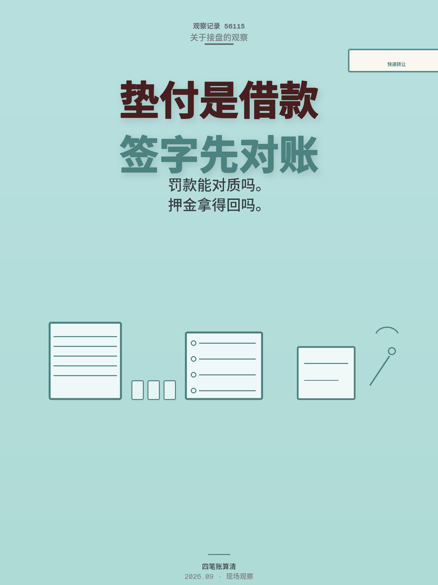 快递加盟转让前，先算清这4笔账再签字