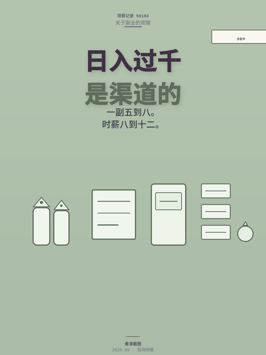 穿戴甲加工费5-8元一副，日入过千的账到底谁在赚？副业真相
