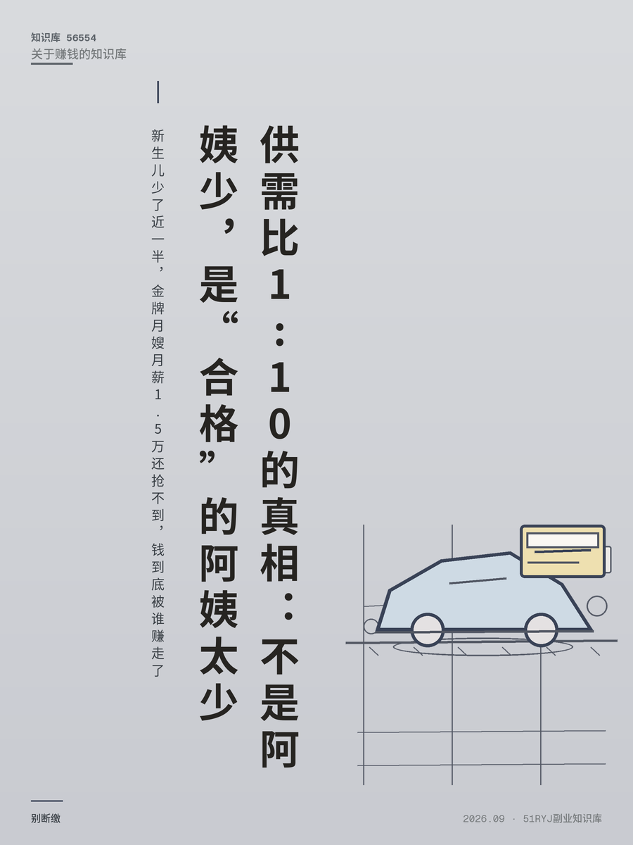 新生儿少了近一半，金牌月嫂月薪1.5万还抢不到，钱到底被谁赚走了