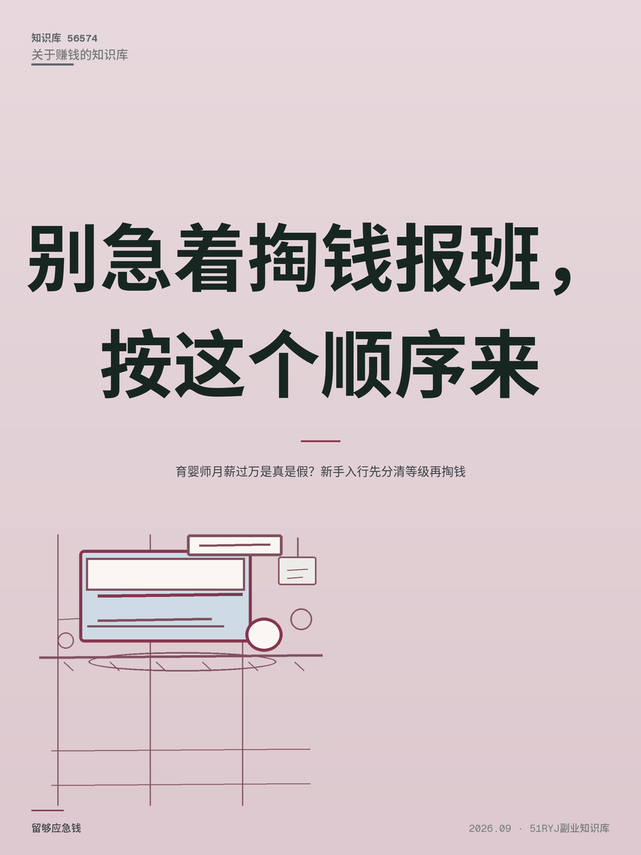 育婴师月薪过万是真是假？新手入行先分清等级再掏钱