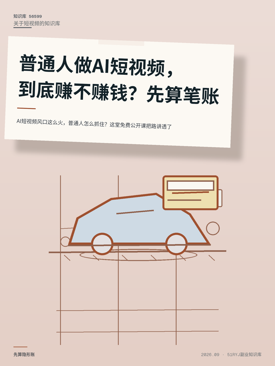 AI短视频风口这么火，普通人怎么抓住？这堂免费公开课把路讲透了