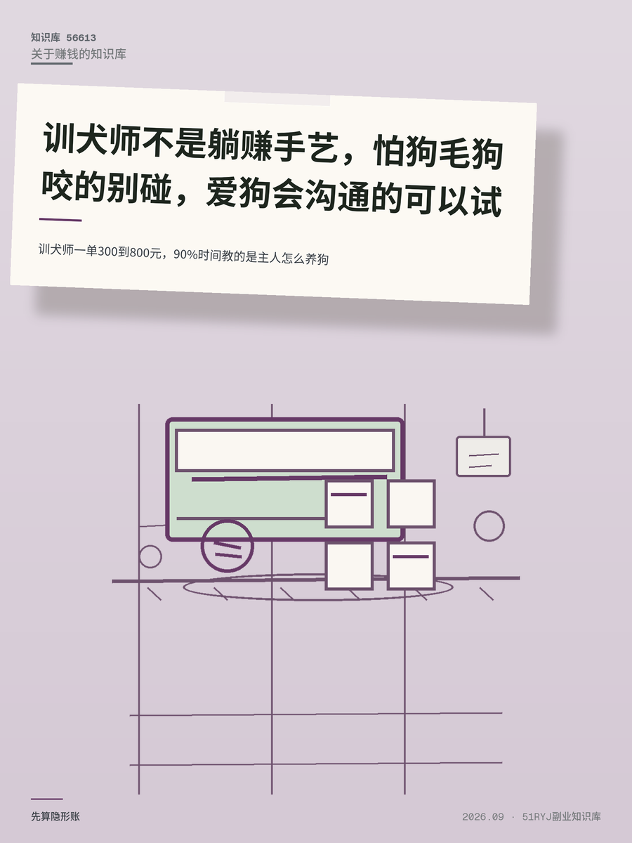 训犬师一单300到800元，90%时间教的是主人怎么养狗