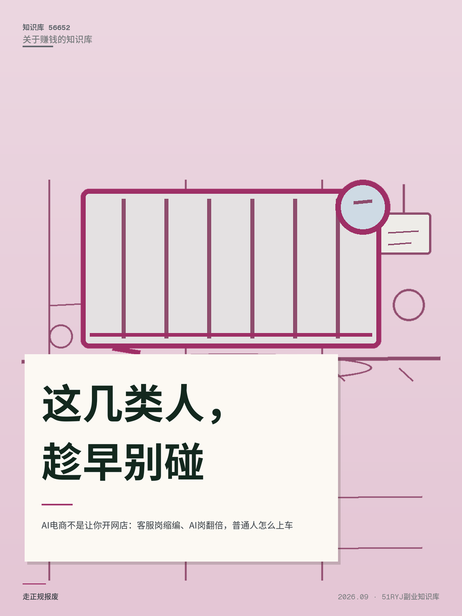 AI电商不是让你开网店：客服岗缩编、AI岗翻倍，普通人怎么上车