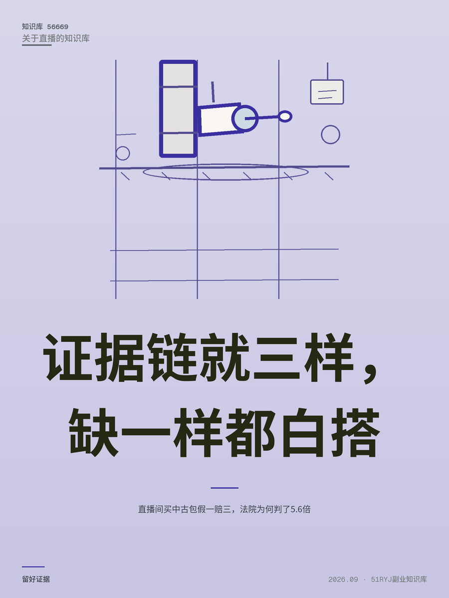 直播间买中古包假一赔三，法院为何判了5.6倍
