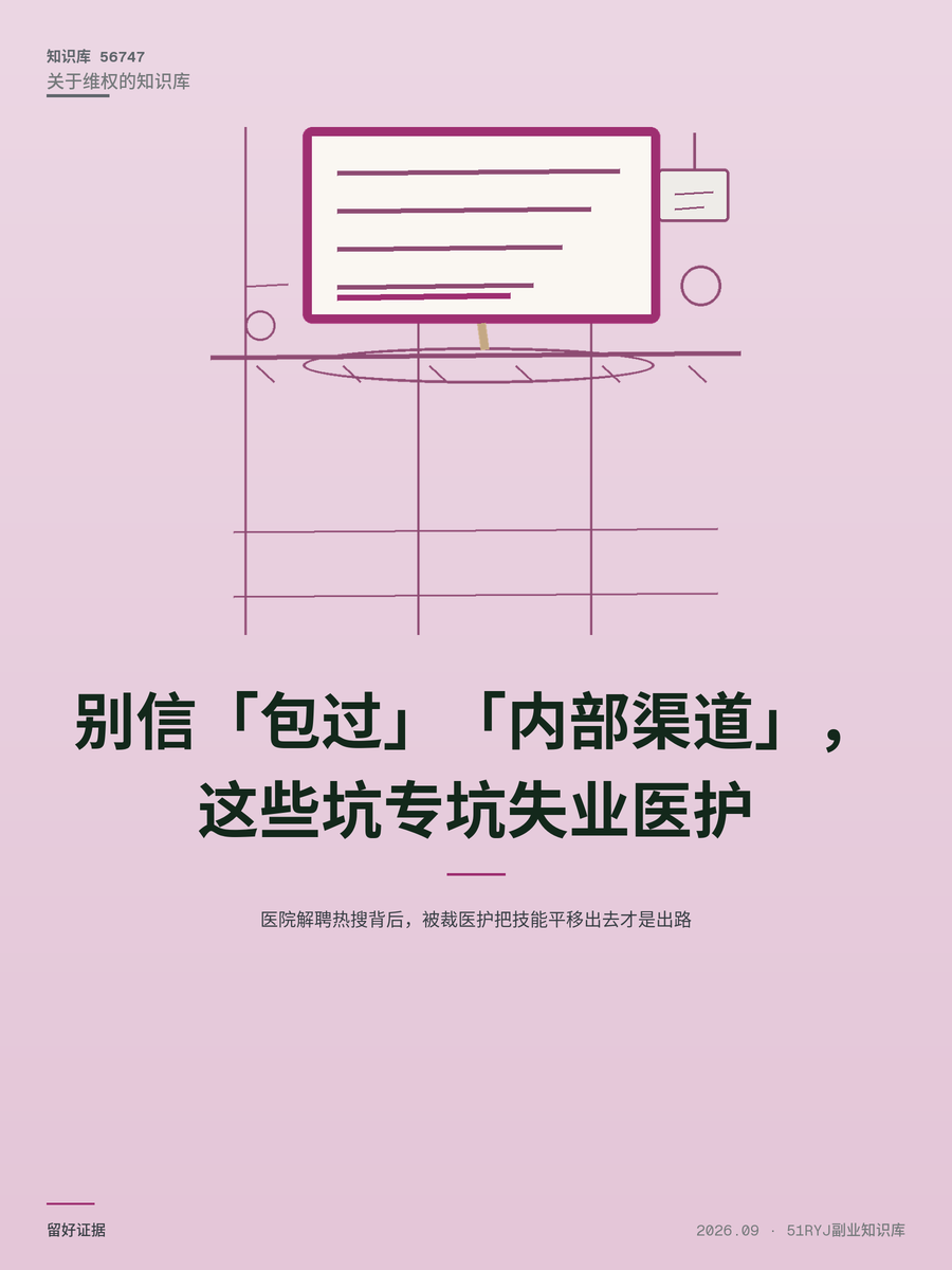 医院解聘热搜背后，被裁医护把技能平移出去才是出路