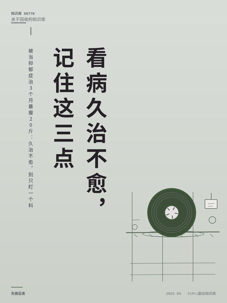 被当抑郁症治3个月暴瘦20斤：久治不愈，别只盯一个科