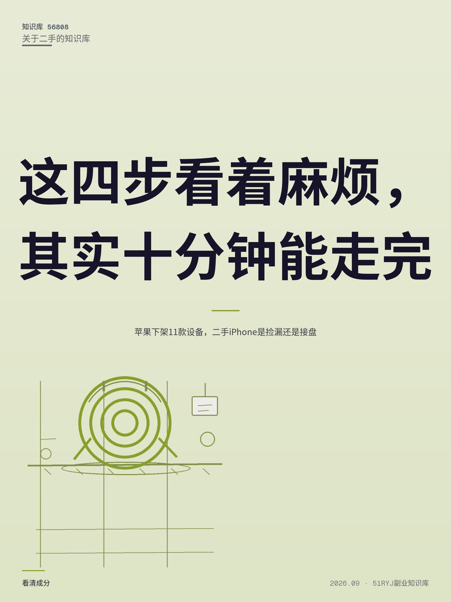 苹果下架11款设备，二手iPhone是捡漏还是接盘