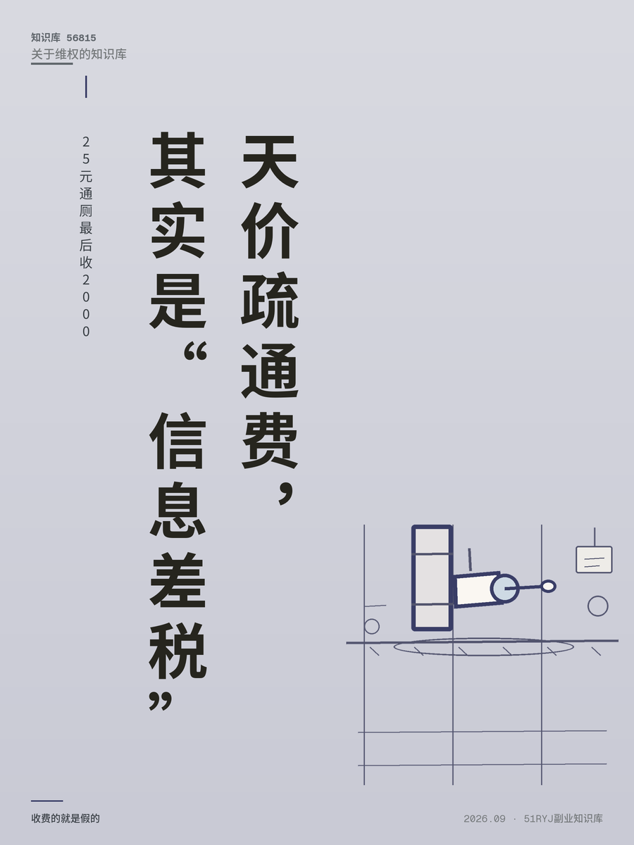 25元通厕最后收2000