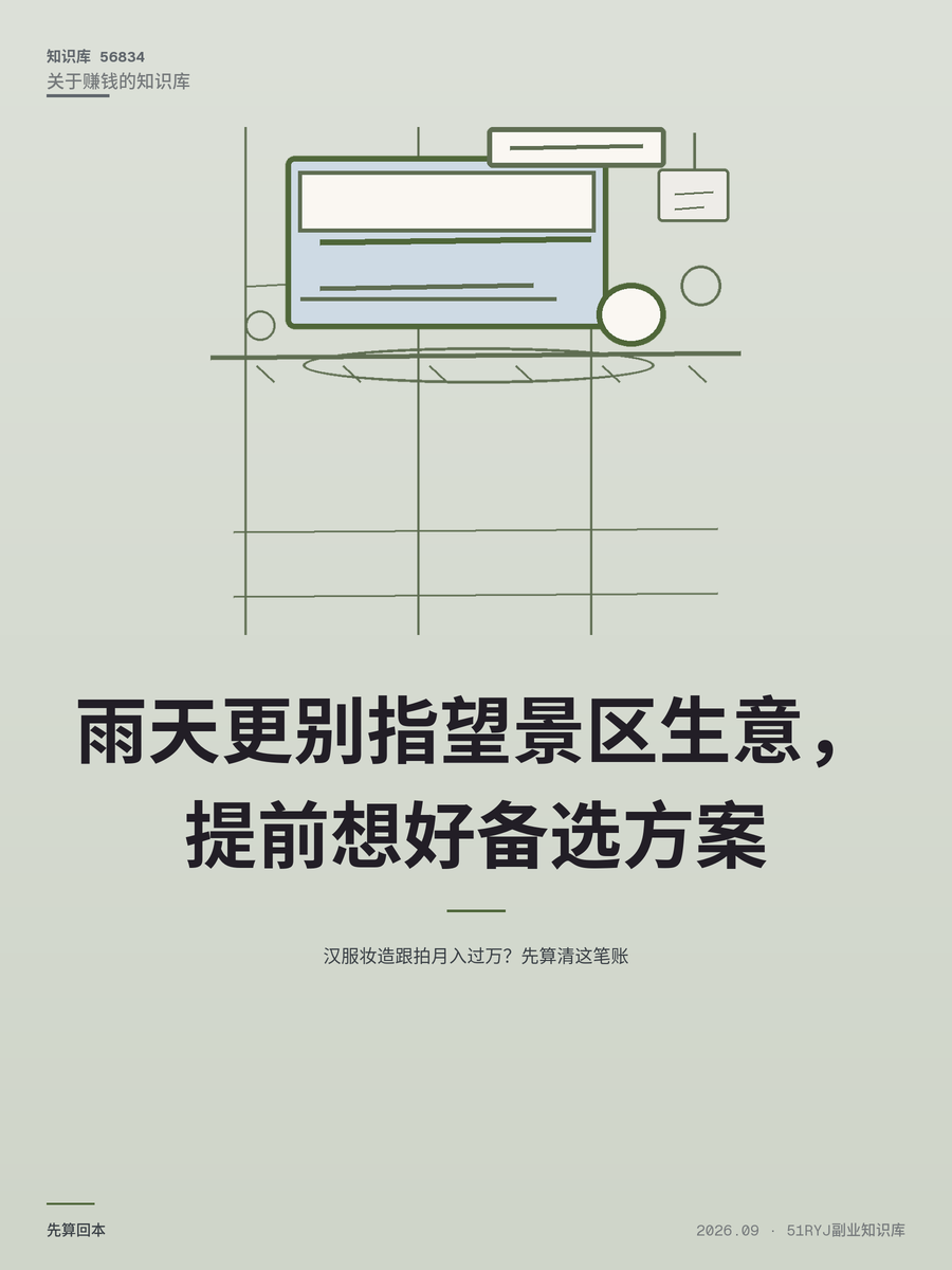 汉服妆造跟拍月入过万？先算清这笔账