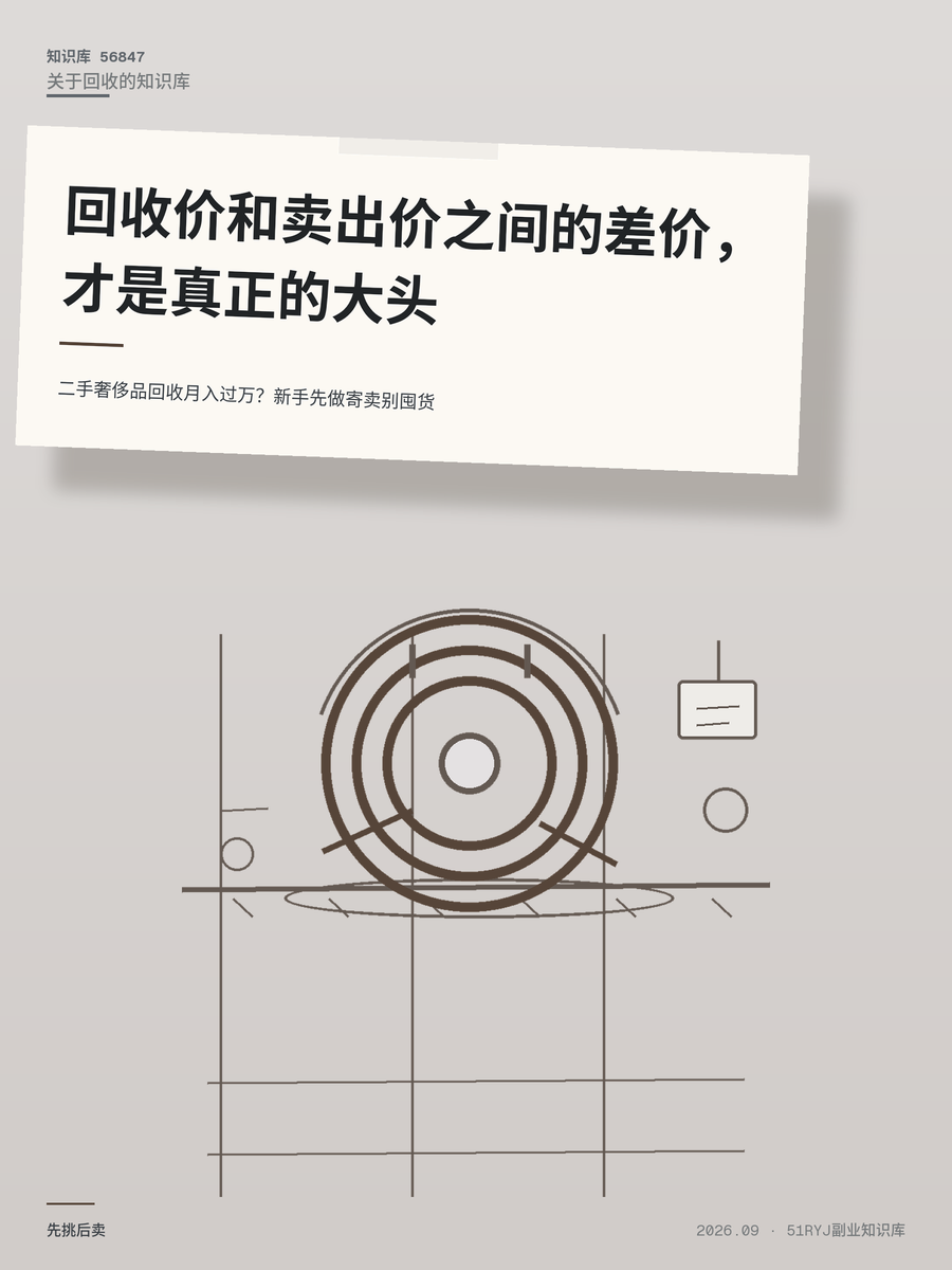 二手奢侈品回收月入过万？新手先做寄卖别囤货