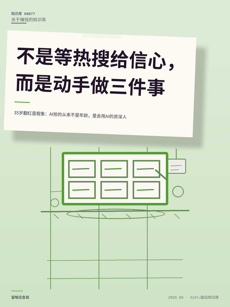 35岁翻红是假象：AI抢的从来不是年龄，是会用AI的资深人