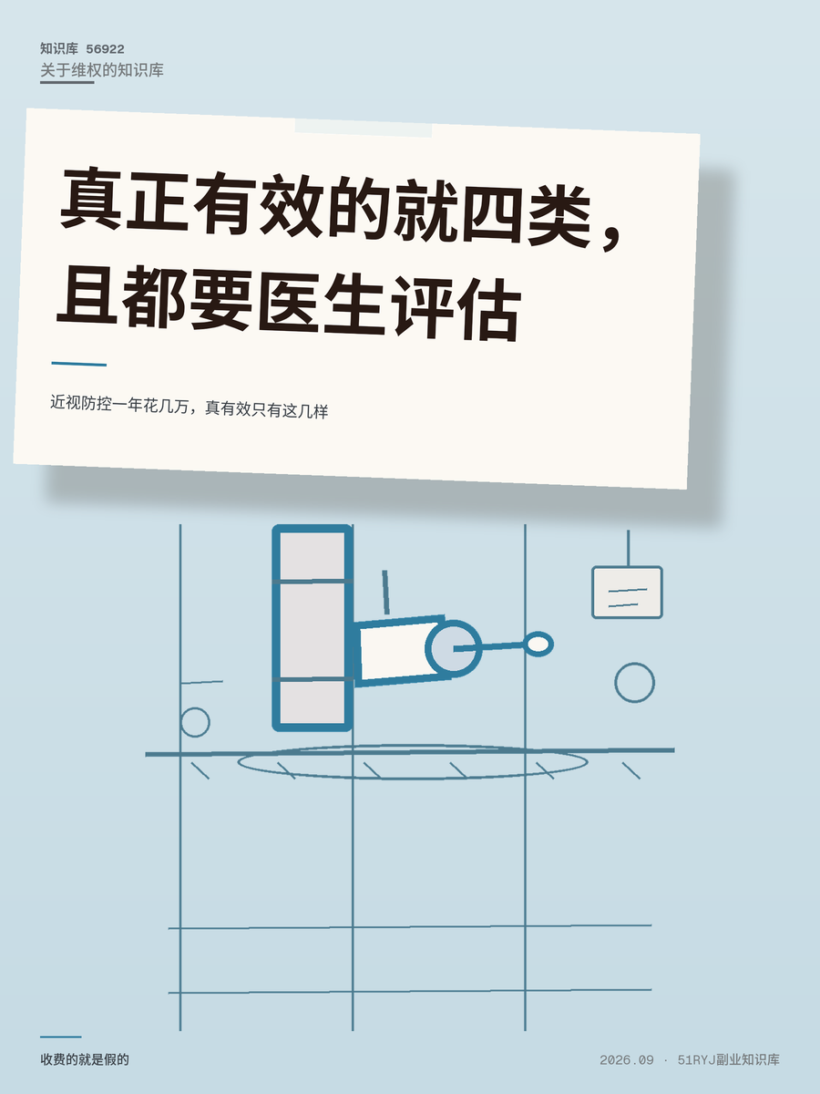 近视防控一年花几万，真有效只有这几样