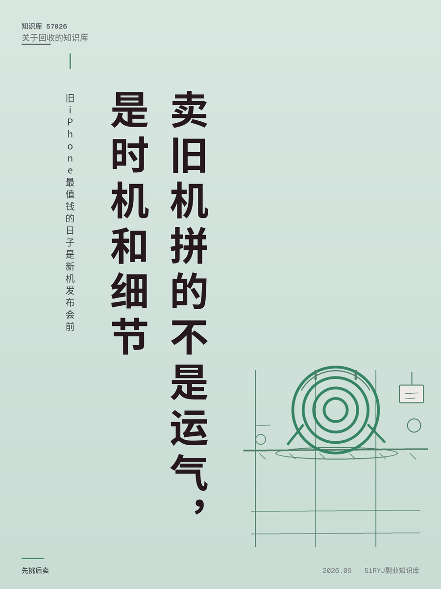 旧iPhone最值钱的日子是新机发布会前