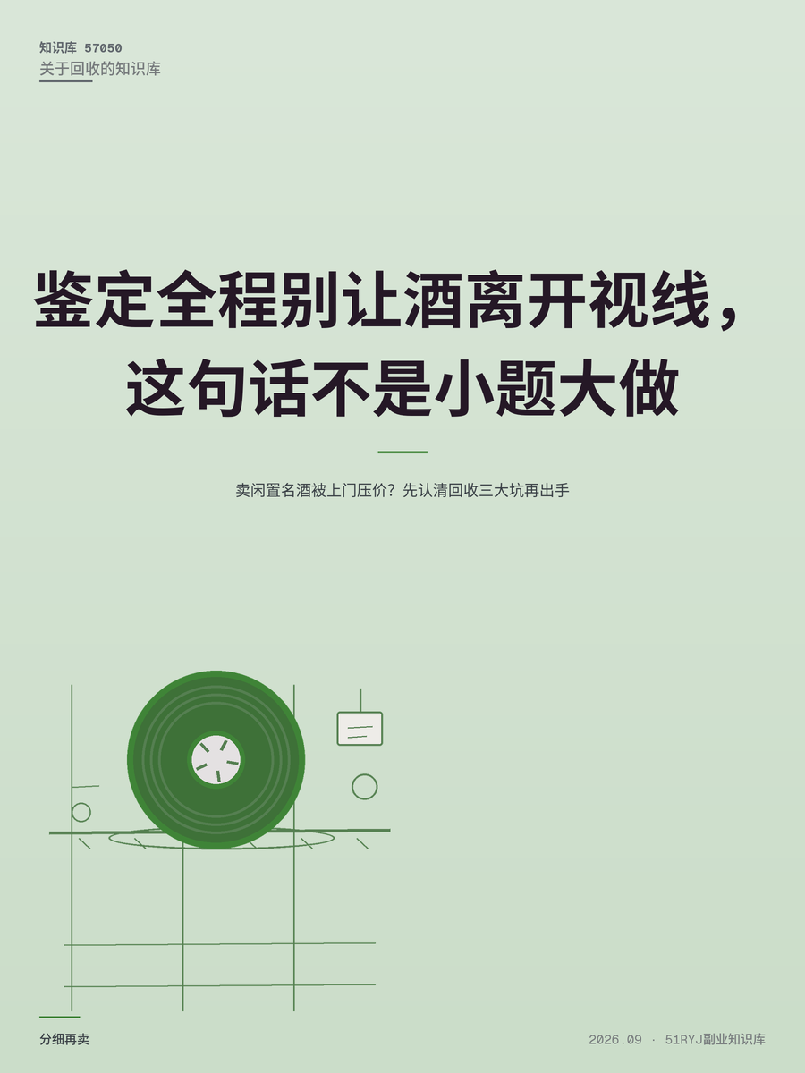 卖闲置名酒被上门压价？先认清回收三大坑再出手
