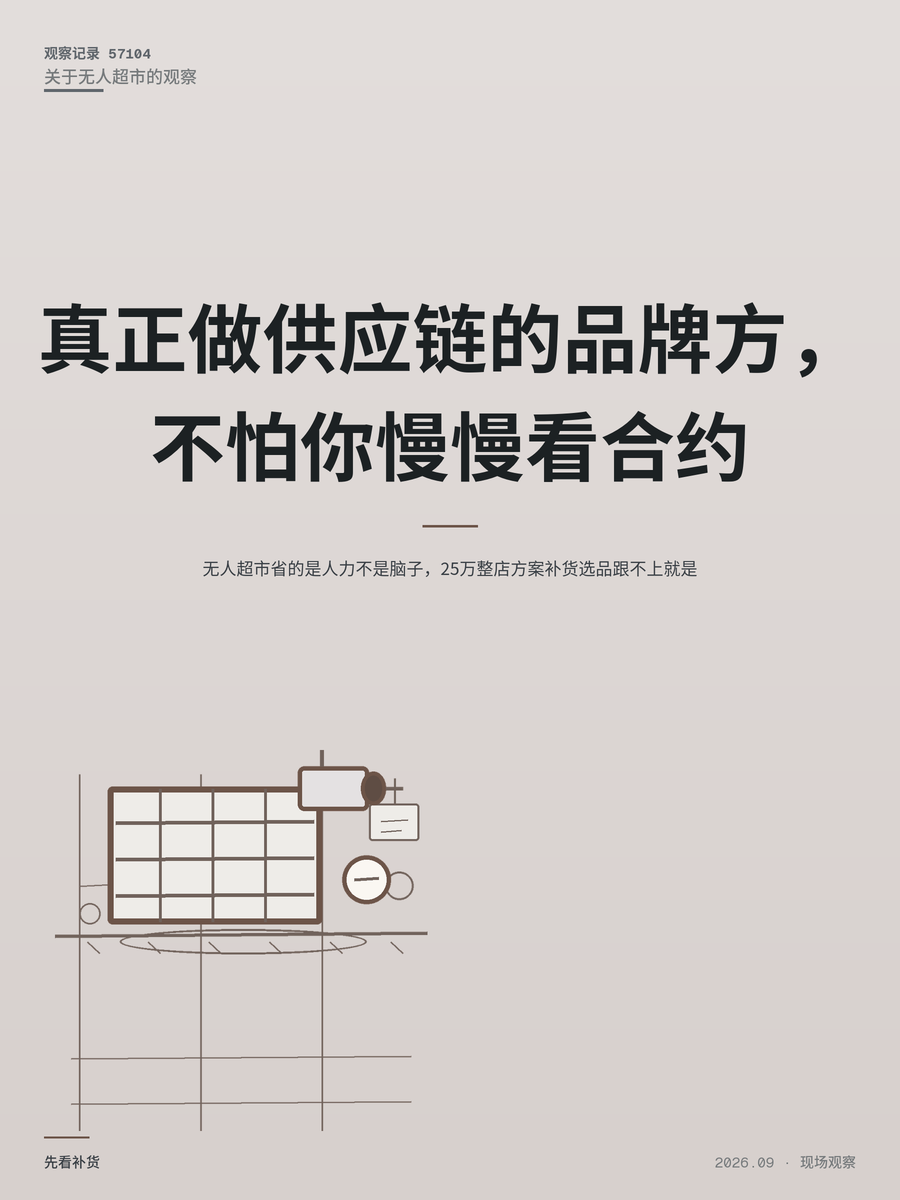 无人超市省的是人力不是脑子，25万整店方案补货选品跟不上就是白投