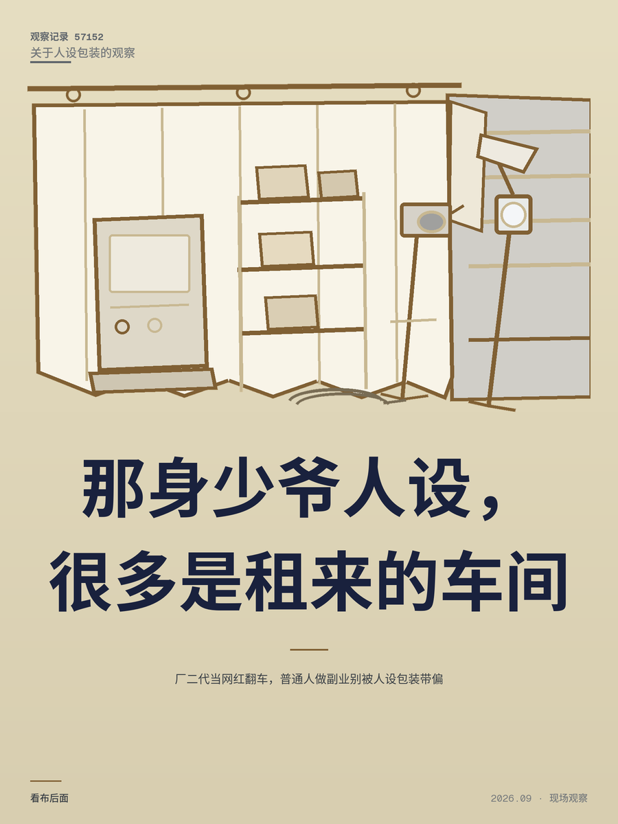 厂二代当网红翻车，普通人做副业别被人设包装带偏