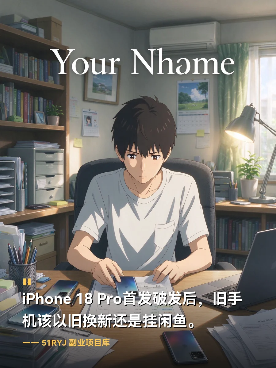 iPhone 18 Pro首发破发后，旧手机该以旧换新还是挂闲鱼