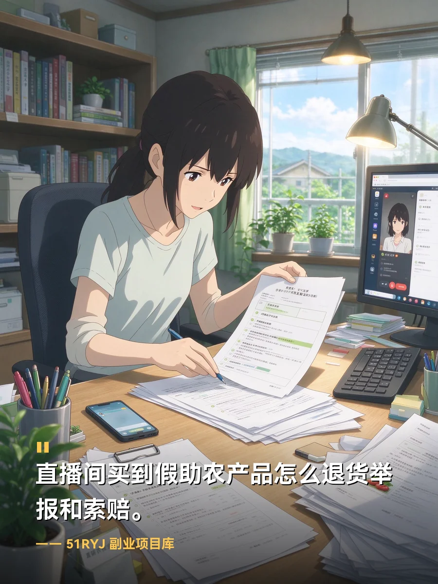 直播间买到假助农产品怎么退货举报和索赔