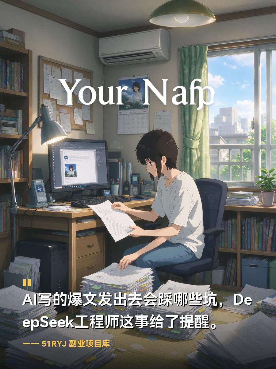 AI写的爆文发出去会踩哪些坑，DeepSeek工程师这事给了提醒
