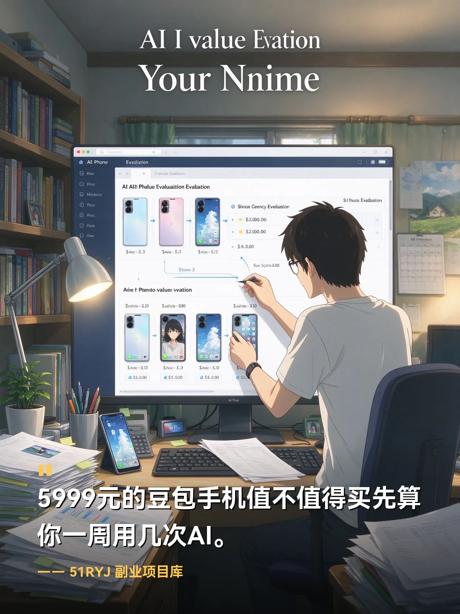 5999元的豆包手机值不值得买先算你一周用几次AI