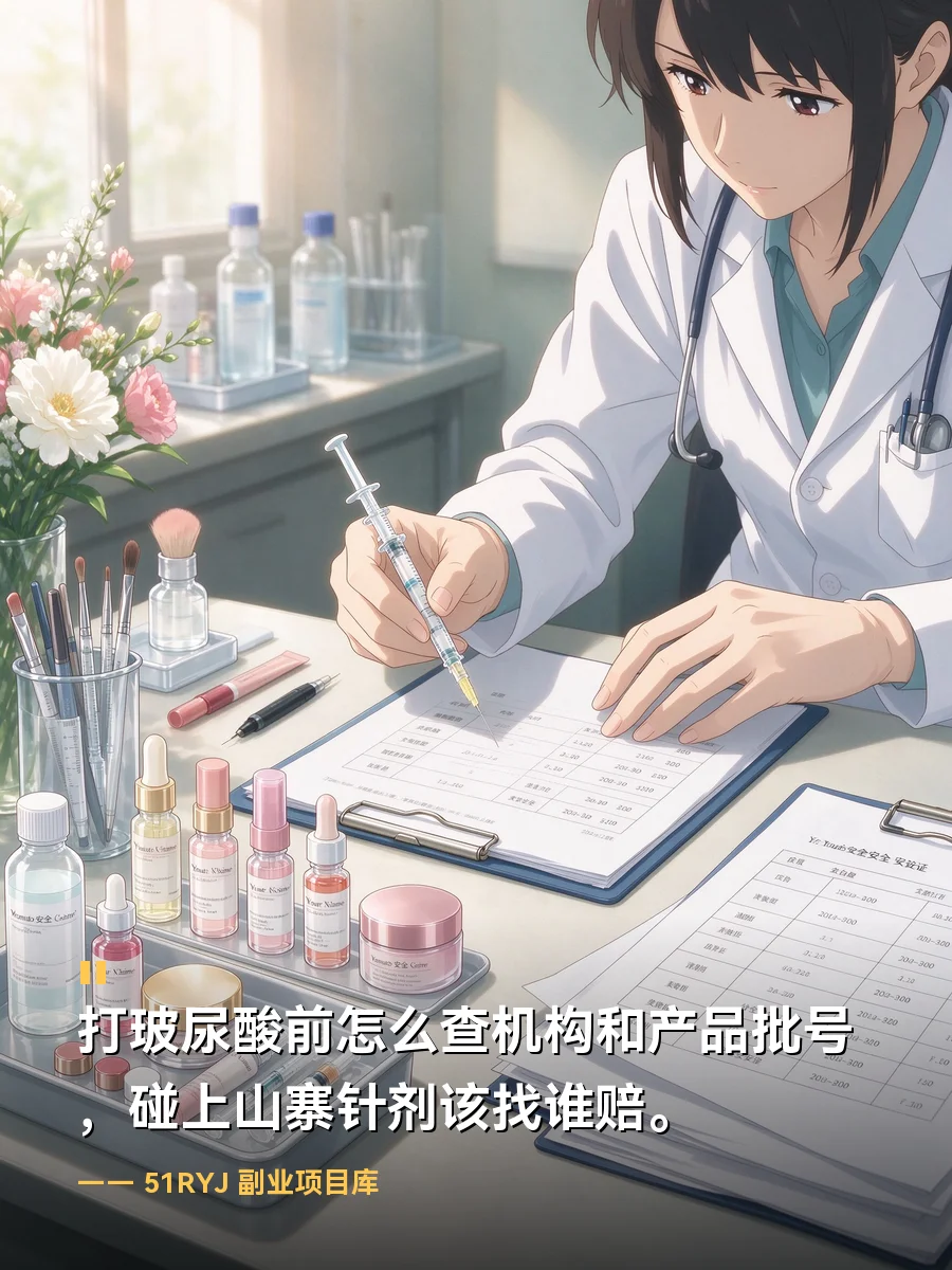 打玻尿酸前怎么查机构和产品批号，碰上山寨针剂该找谁赔