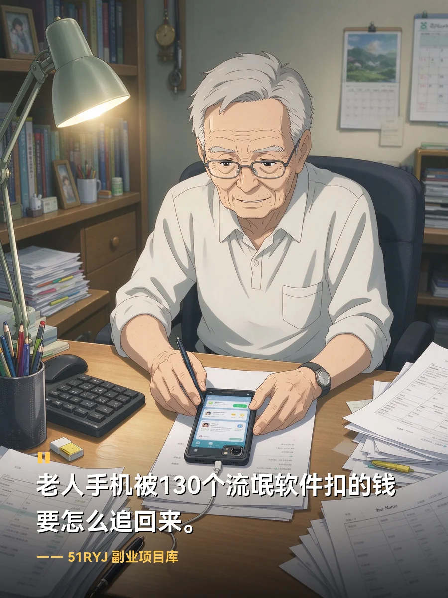老人手机被130个流氓软件扣的钱要怎么追回来